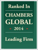 Chambers Global 2014 Leading Firm Image