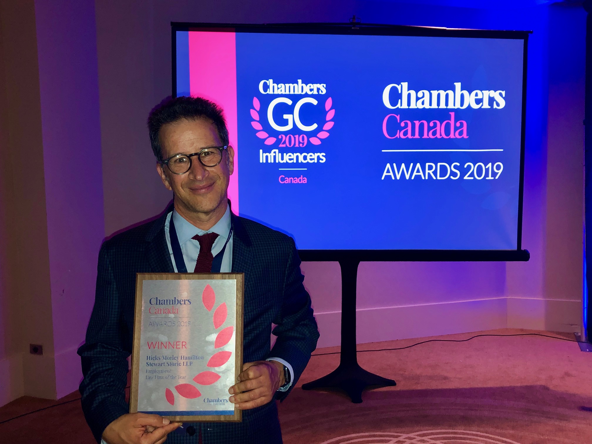 Hicks Morley Named the Employment Law Firm of the Year 2019 by Chambers Canada